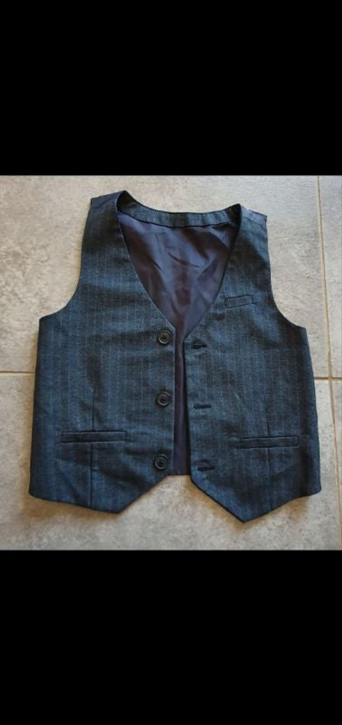 Gilet sans manches costume garçon 24/36 mois