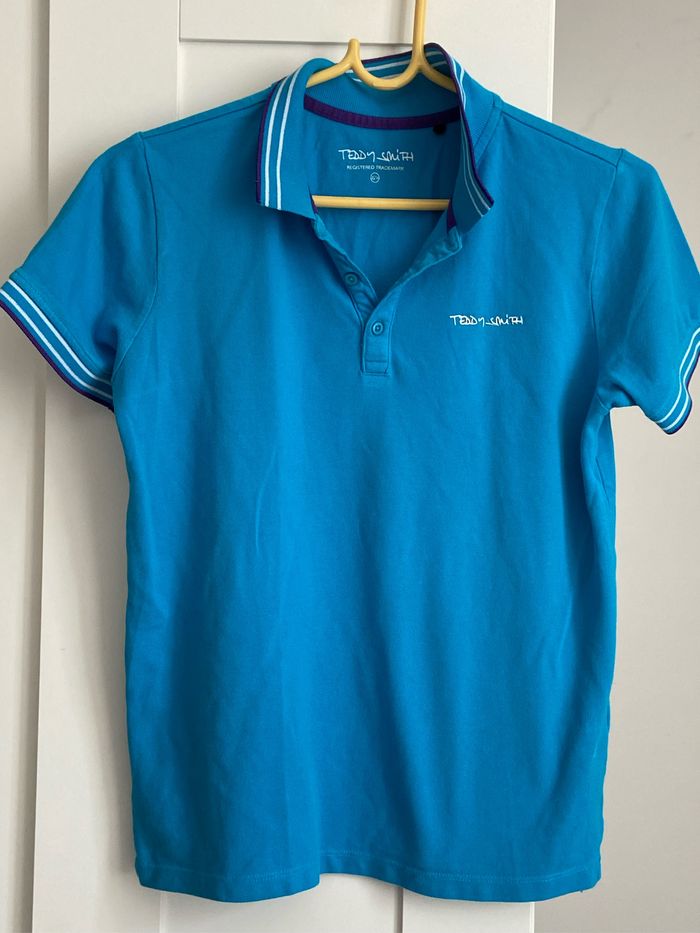 Polo bleu - photo numéro 2