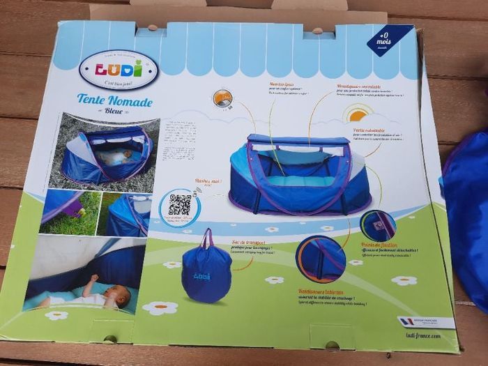 Tente nomade bébé