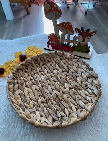 Superbe panier 🧺 tressé Naturel