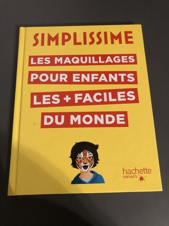 Livre Simplissime, maquillages pour enfants
