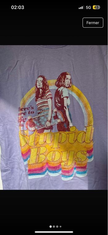 T-shirt imprimé Stranger Things