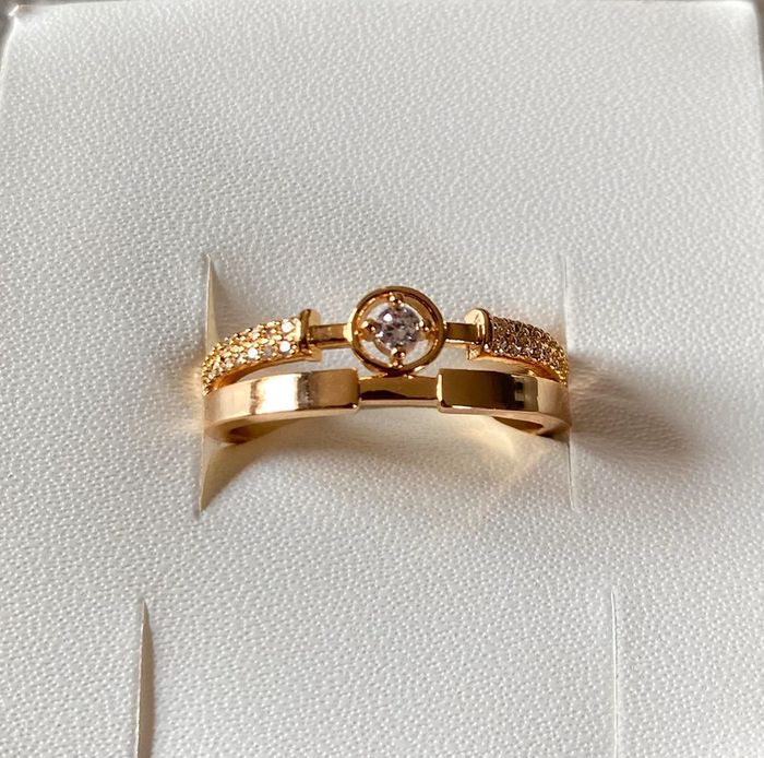 Bague doré