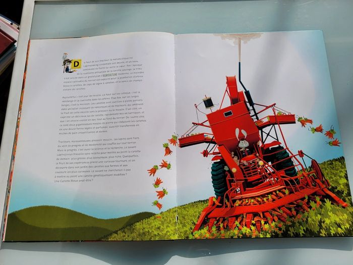 Très grand livre À la recherche de la carotte bleue 🥕 Les métiers, little urban (63) - photo numéro 6