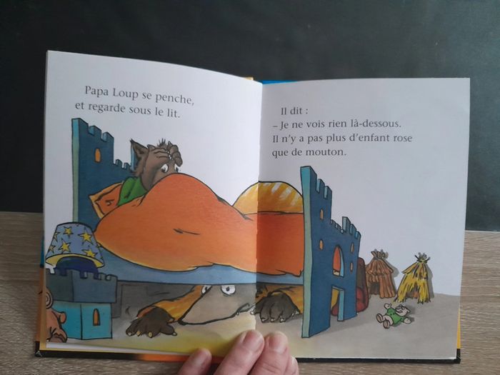 petit livre Castor benjamin - Grosse peur pour bébé loup - photo numéro 2