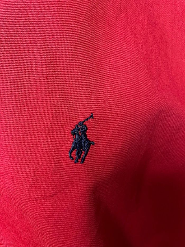 Chemise Ralph Lauren rouge - photo numéro 4