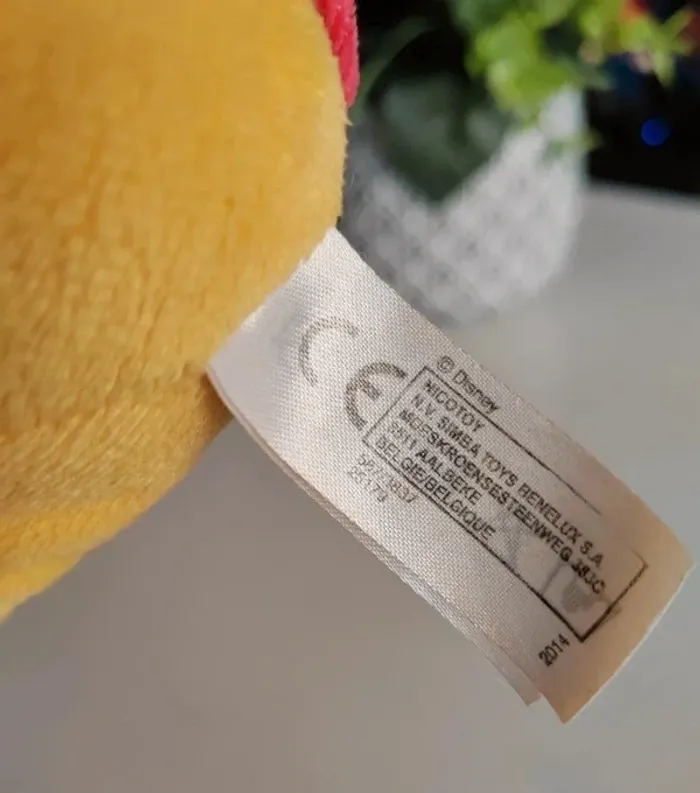 Lot de 2 doudou/peluche - Winnie l'ourson, Disney - photo numéro 5