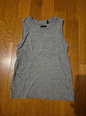 Débardeur ikks gris taille 4 ans