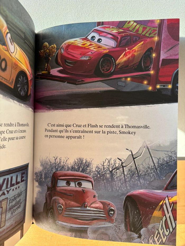 Livre cars 3#image dessiné#disney#pixar - photo numéro 4