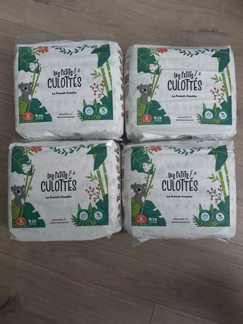 Lot 4 paquets taille 2 Les petits culottés neuf
