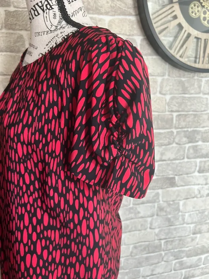 Robe rétro moderne et graphique taille 42 - photo numéro 6