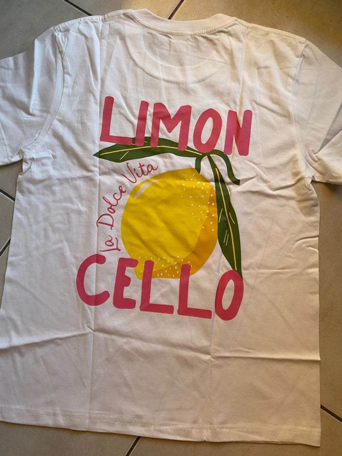 T-shirt femme blanc Lemoncello - photo numéro 3