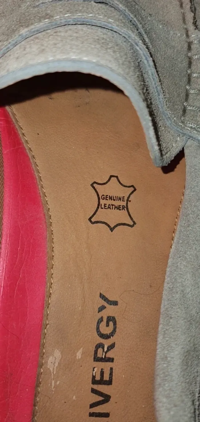 Mocassins en daim gris clair – Élégance décontractée - photo numéro 4