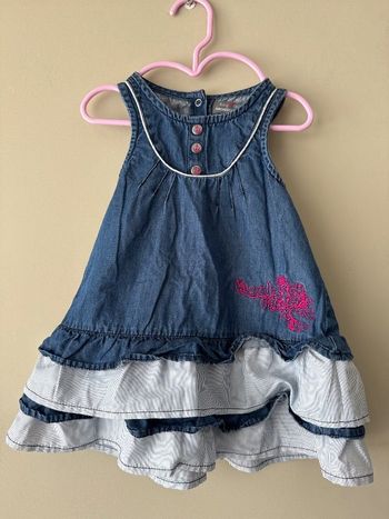 Robe - printemps été - bébé fille - 18 mois -orchestra