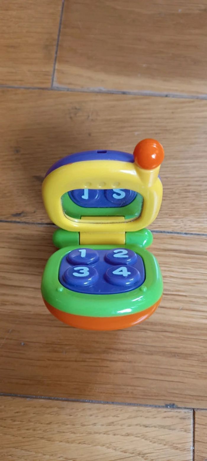 Téléphone à clapet miroir et pouet pouet - photo numéro 3