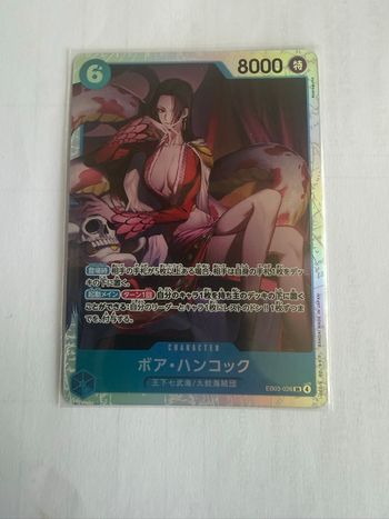 Cartes One Piece - Boa Hancock EB03-026 SR ONE PIECE Heroines Edition Japonaise