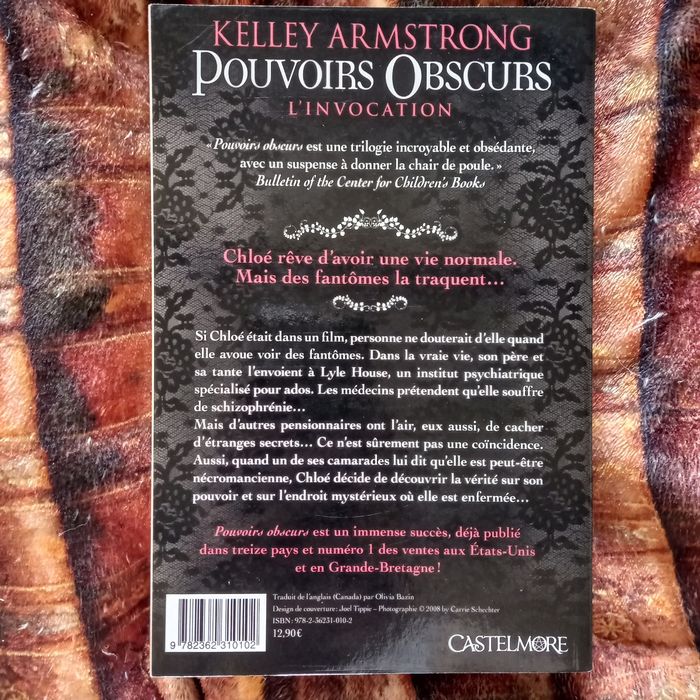 Pouvoirs Obscurs, L'Invocation, tome 1 de Kelley Armstrong - photo numéro 2