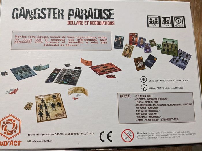 Jeux plateau Gangster Paradise - photo numéro 2