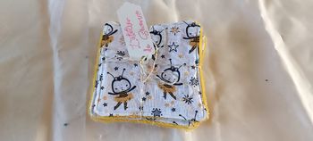 Lot de 5 lingettes lavables