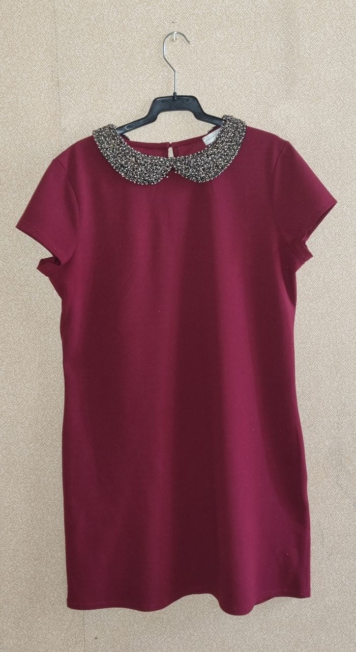 Robe Cache Cache couleur bordeaux