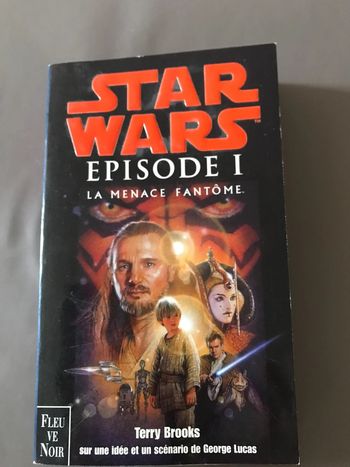 Livre Stars Wars la menace fantôme