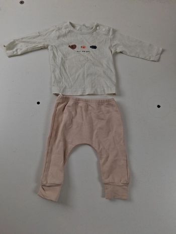 Ensemble fille taille 3/6 mois