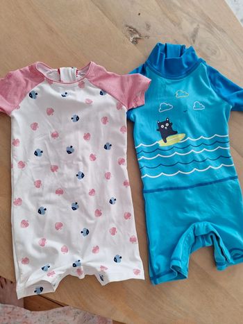 Maillot de bain jumixte 12 mois