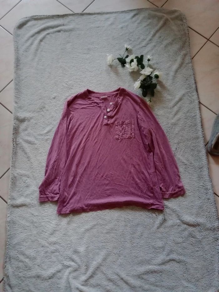 Tenue de nuit femme rose violet c76 - photo numéro 9