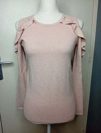 Magnifique pull épaules dénudées Le temps des cerises taille S