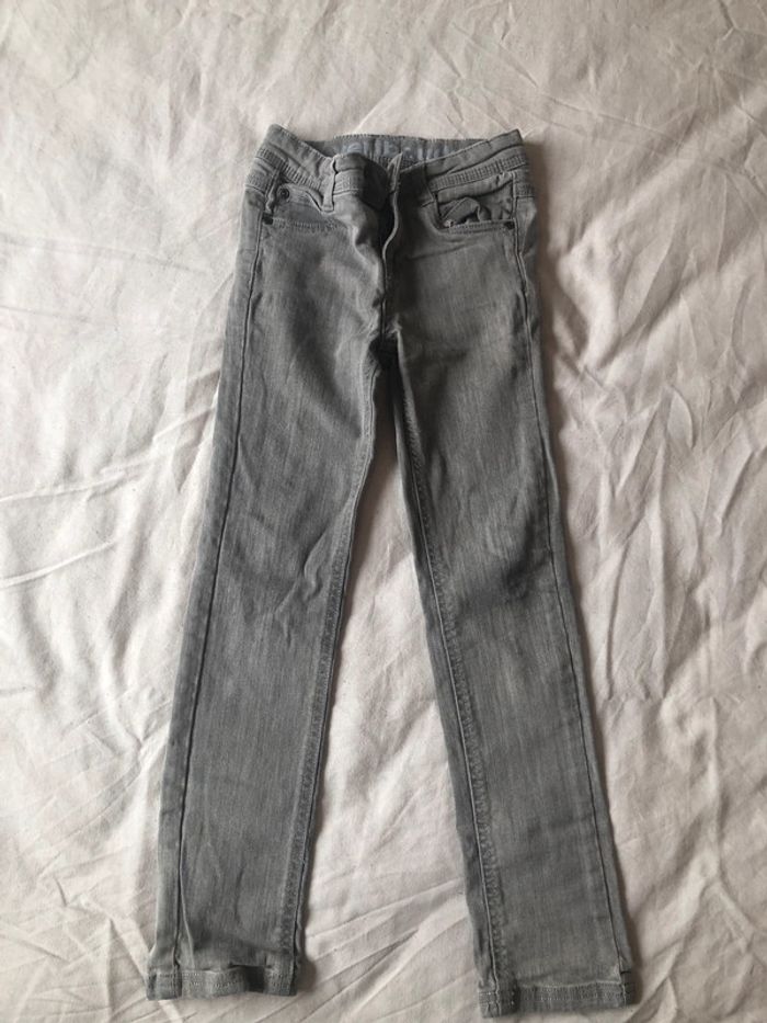 Pantalon Jean’s enfant gris vertbaudet