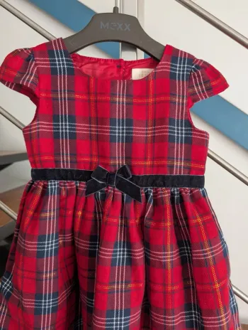 Robe style écossais 18 mois
