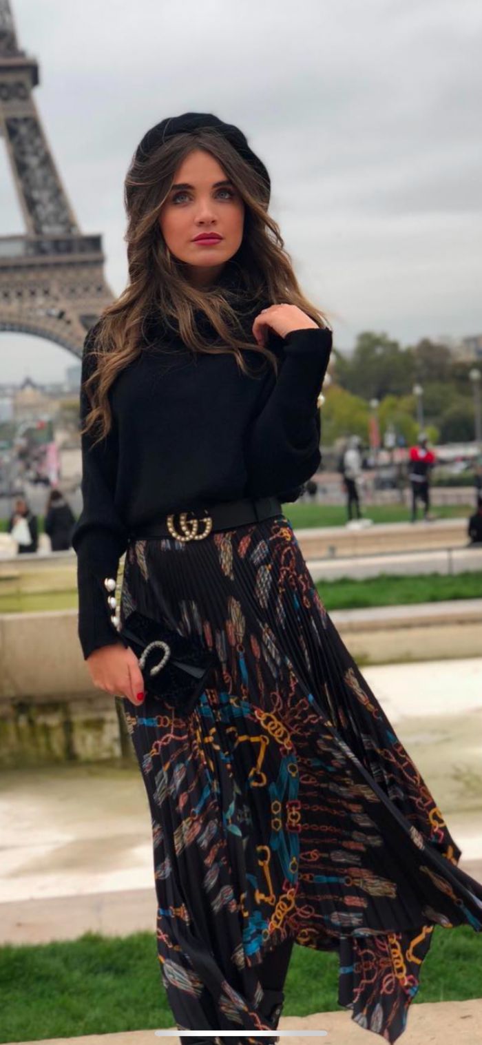 Jupe Zara mi longue asymétrique