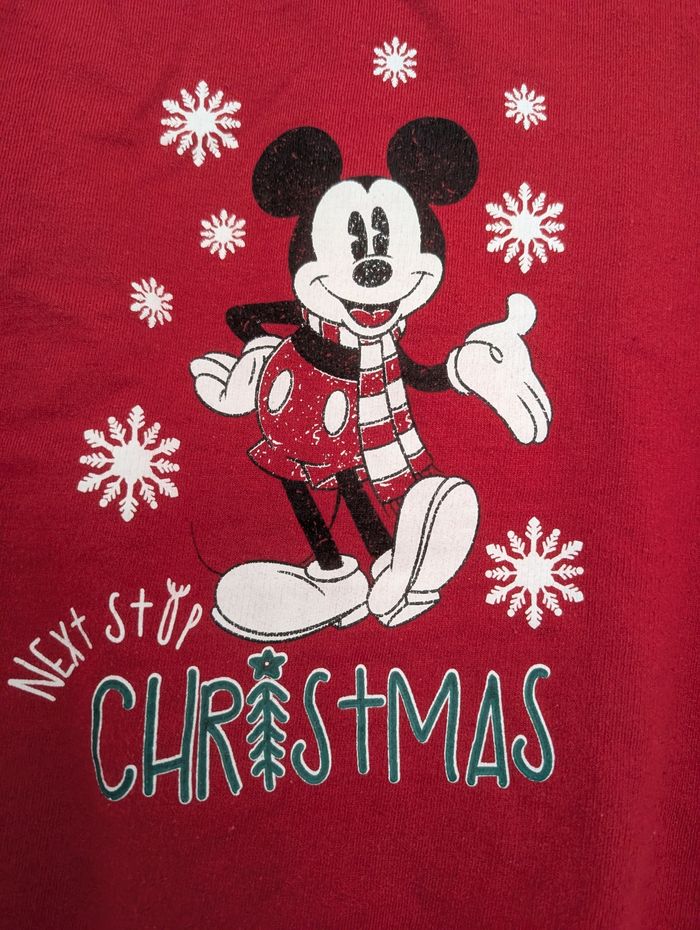 Sweat Disney Mickey Mouse Rouge 8 ans - photo numéro 3