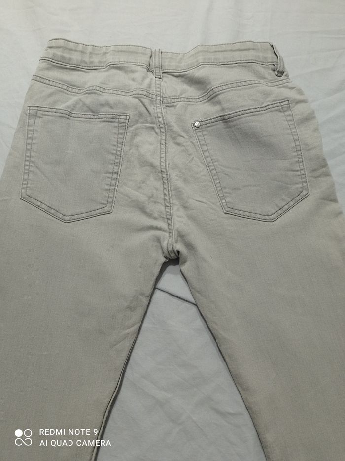 pantalon gris de Denim taille 14 ans réf 899 P9 - photo numéro 3