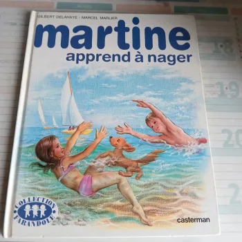 Livre Martine apprend à nager