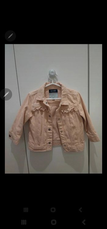 Veste jean fille