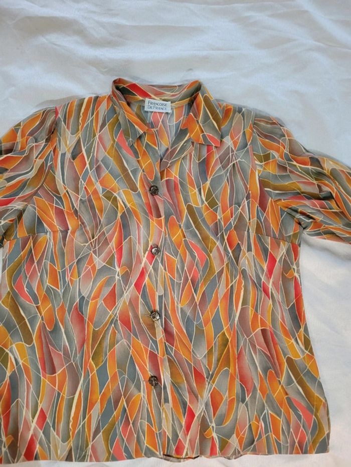 Chemise blouse #vintage - photo numéro 4