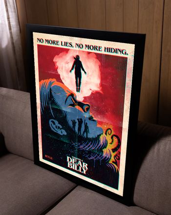 Poster Stranger Things - Dear Billy - Saison 4