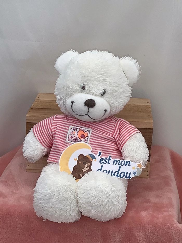 TEX60 doudou ours tex