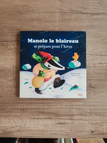 Livre pour enfants "Manolo Le blaireau"