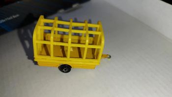 Véhicule Miniature Majorette remorque cage cirque 21720 trailer