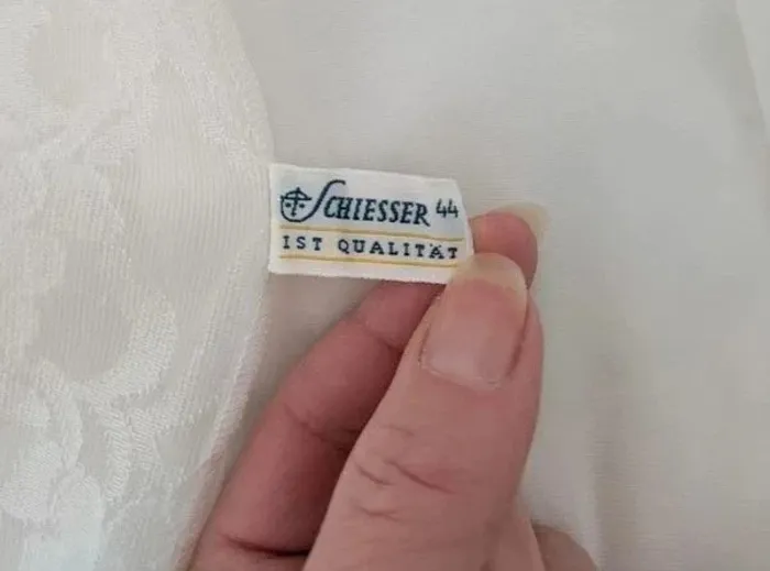 Fond de robe blanc avec dentelle - Schiesser Nylsuisse - taille 38 - photo numéro 5