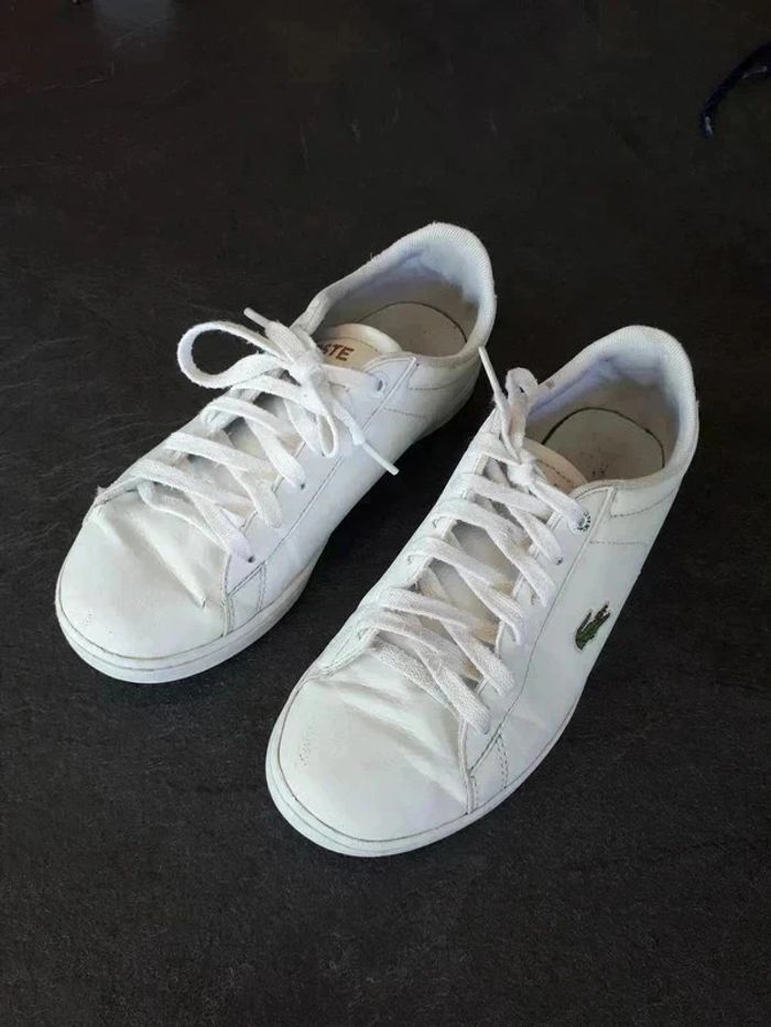 14 € Lacoste Carnaby Junior taille 35 - photo numéro 7
