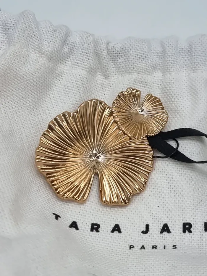 Tara Jarmon broche becca or - photo numéro 2