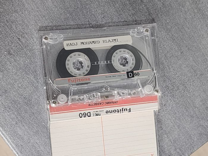 Cassette audio – Fujitone D60 (mixtape maison) – “Hadj Mohamed El Arti” / “Ftahar Mustapha” - photo numéro 2