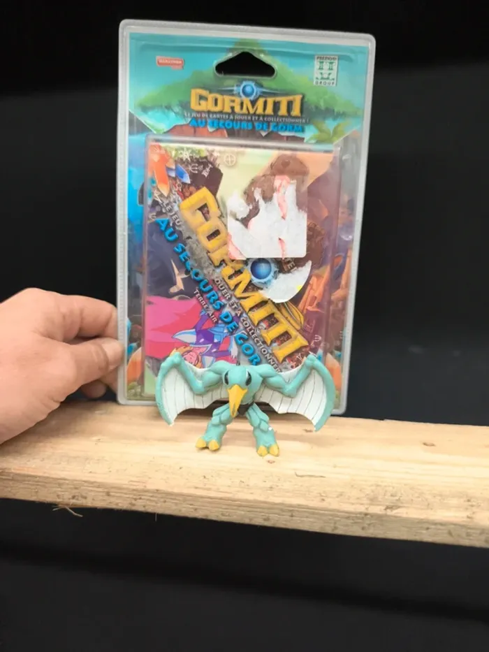 Carte card starter blister Gormiti air people peuple figurine figure figura air trib steel beak - photo numéro 2