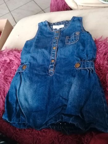 Robe jeans double kidkanai