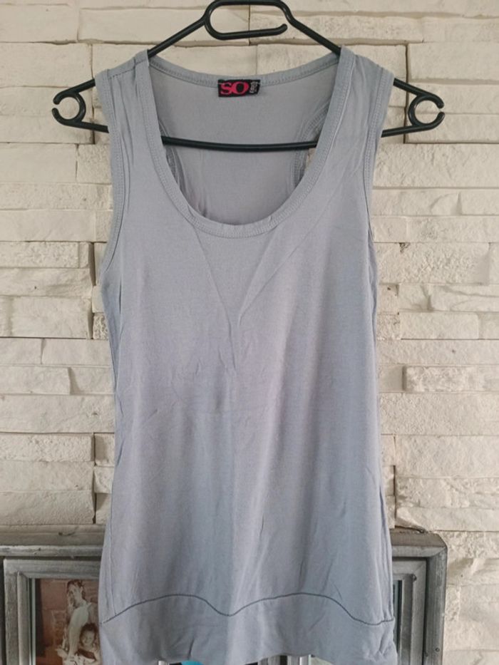 Débardeur gris 36