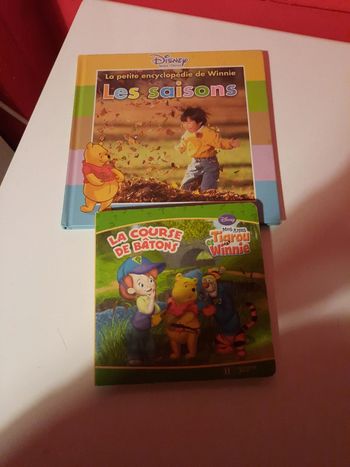 2 livres winnie l'ourson
