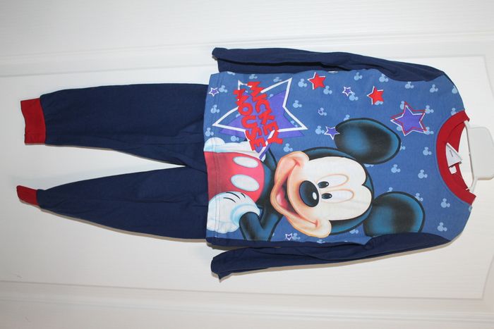 pyjama 2 pièces mickey bleu 5 ans
